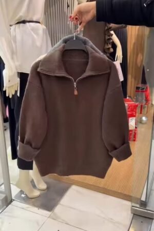 Cozy Half-Zip Fleece Pullover for Kids