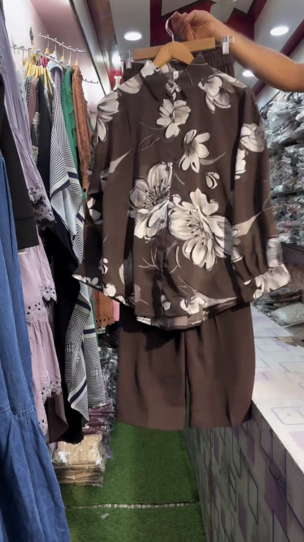 Marne Regular Fit Floral Printed Cotton Shirt