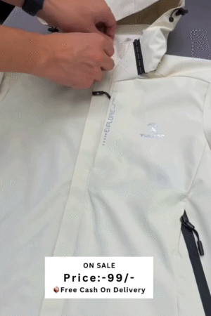 Men Hooded Tailored Jacket