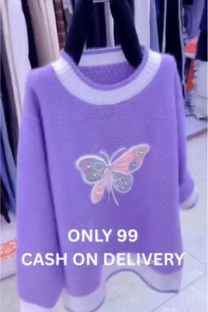 Women?s Self-Design Woollen Long Sleeve Pullover ? Cozy, Chic & Timeless
