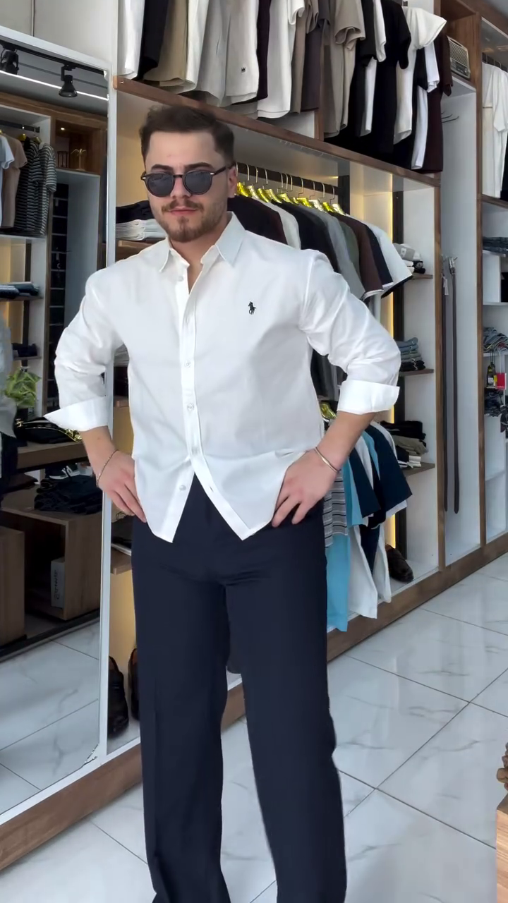 Men Solid Custom Fit Casual Shirts - Image 5
