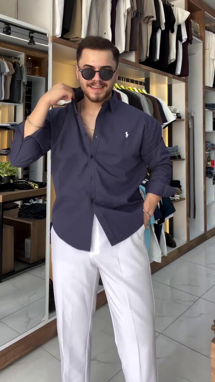 Men Solid Custom Fit Casual Shirts - Image 4
