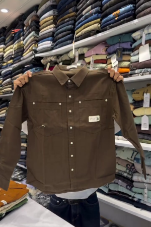 Drop-Shoulder Sleeves Oversized Casual Shirt